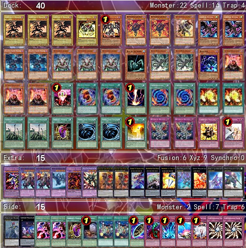 Extra Deck *Ready to Play* Yugioh Competitive Red-Eyes Deck